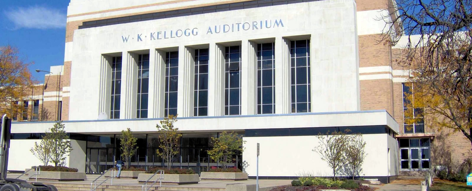 W K Kellogg Auditorium – by Robert Maihofer II